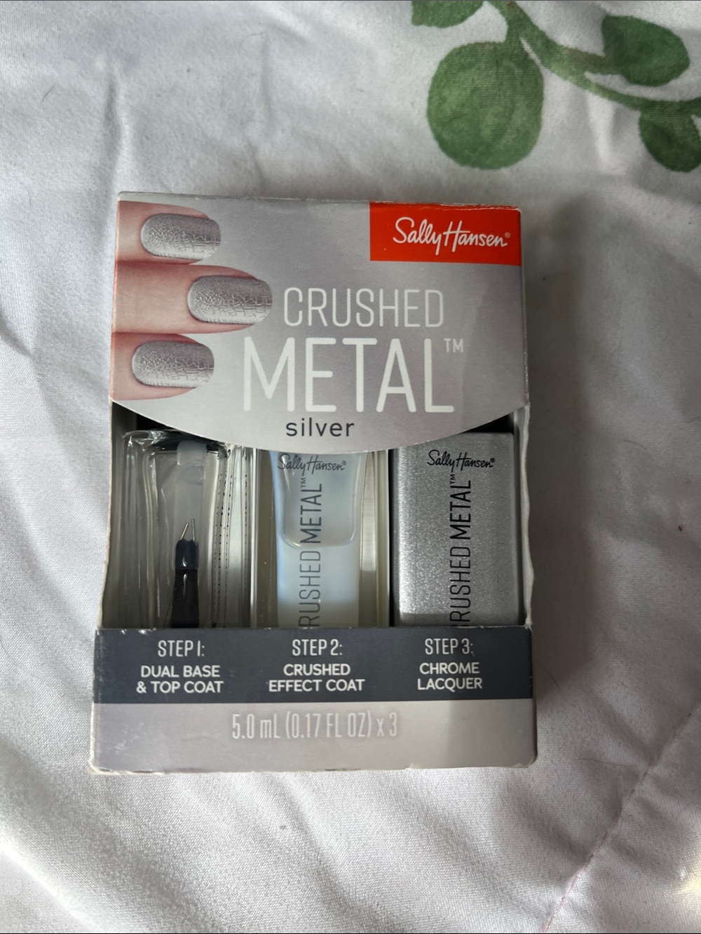Sally Hansen Crushed Metal Silver
